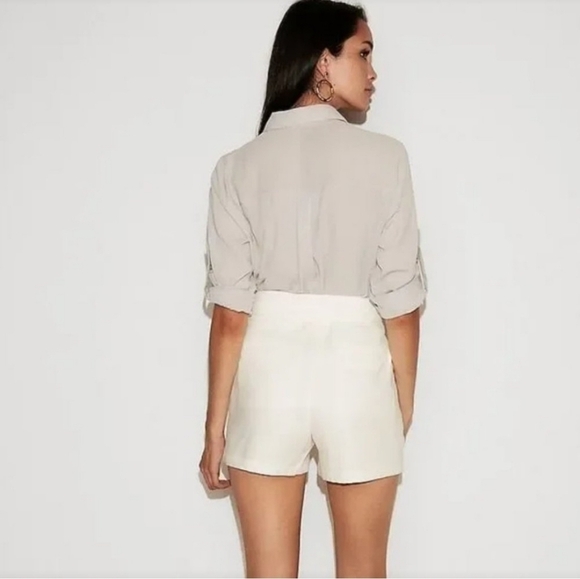 Midi high rise shorts - Picture 3 of 9